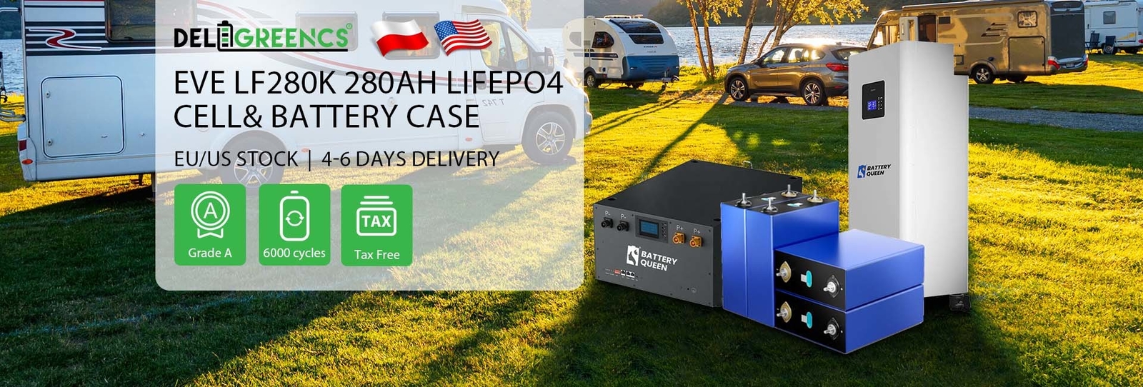Grade A Poland warehouse Stock 304ah 9000 Cycles Lithium Lifepo4 Battery For Solar Installation