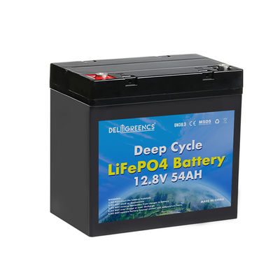 54Ah LiFePO4 Refrgeratorのための携帯用12v電池のパック