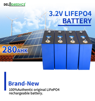 米国の在庫太陽エネルギーのための自由な出荷3.2v Lifepo4のリチウム細胞280ah 300ah 304ah 48V