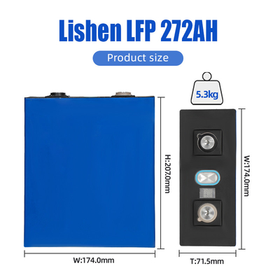 太陽48VのためのLishen 3.2V 272ah 280ah Lifepo4のリチウム電池