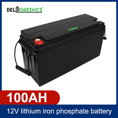Solar Energyシステム発電所のための深い周期12V 100AH LifePO4電池